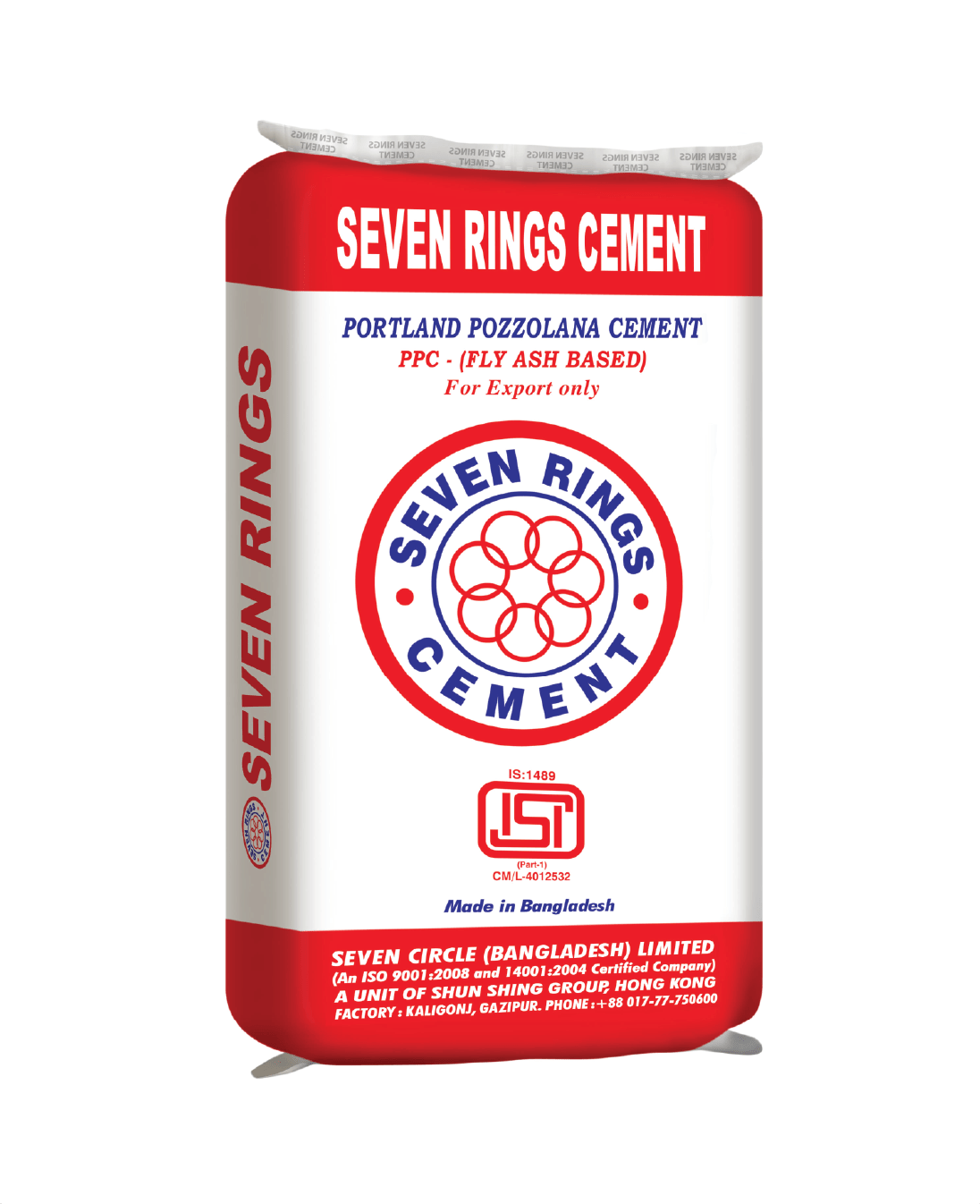 SEVEN RINGS CEMENT PPC (EXPORT BASED)